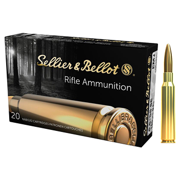 6.5x55mm Swedish 140gr FMJBT Sellier & Bellot Ammo Case (400 rds)