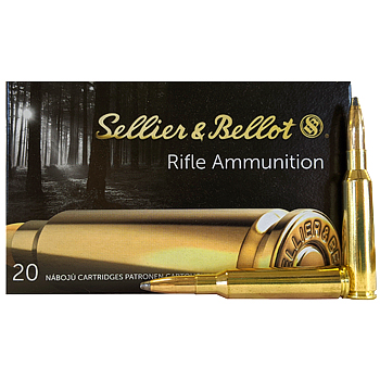 6.5x55mm Swedish 140gr SP Sellier & Bellot Ammo Box (20 rds)