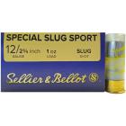 12 GA 2-3/4" Special Slug (1oz) Sellier & Bellot Ammo Case (250 rds)