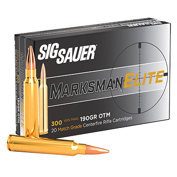 300 Win Mag 190gr OTM Sig Sauer Marksman Elite Ammo Box (20 rds)