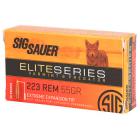 223 Remington (5.56x45mm) 55gr Sig Sauer Elite Series Varmint and Predator Ammo Box (20 rds)