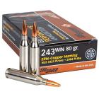 243 Winchester 80gr CHP Sig Sauer Elite Performance Ammo Box (20 rds)
