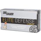 380 Auto (ACP) 90gr JHP Sig Sauer Elite V-Crown Ammo Box (50 rds)