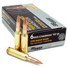 6mm Creedmoor 107gr OTM Sig Sauer Elite Match Grade Ammo Box (20 rds)