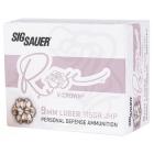 9mm Luger (9x19mm) 115gr JHP Sig Sauer Rose Ammo Box (20 rds)