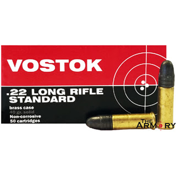 22LR 40gr Vostok Ammo Case (5000 rds)