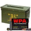 7.62x39 123gr FMJ Wolf WPA Polyformance Ammo in a 50 Cal Ammo Can (500 rds)