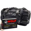 300 AAC Blackout 145gr FMJ Wolf Polyformance Ammo in The Armory Black Python Range Bag (200 rds)