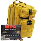 45 ACP 230gr FMJ Wolf WPA Polyformance Ammo in The Armory Tan Backpack (500 rds)