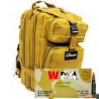 6.5 Grendel 100gr FMJ Wolf WPA MC Ammo - 500rds in The Armory Tan Backpack