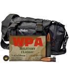 7.62x39 124gr FMJ Wolf WPA Military Classic Ammo - 200rds in The Armory Black Range Bag