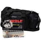 9mm 115gr FMJ Wolf Performance Ammo - 500rds in The Armory Black Range Bag