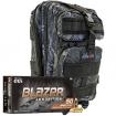 9mm 115gr FMJ CCI Blazer Brass Ammo - 500rds in The Armory Black Python Backpack