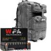 9mm 115gr FMJ Wolf Polyformance Ammo - 500 Rounds in The Armory Black Backpack