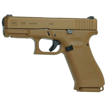 Glock G19X | 9mm | Compact | Coyote Tan