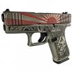 Glock 43X Custom Rising Sun Bushido Battle Worn | 9mm 2