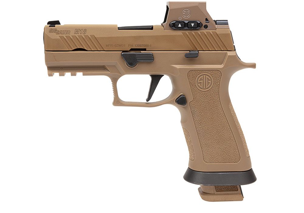 Sig Sauer M18X with Romeo M17 Optic | 9mm | Carry-Size
