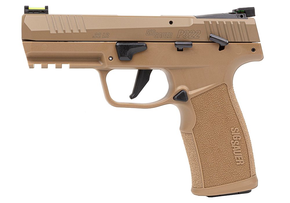 Sig Sauer P322 Coyote TACPAC | 22 LR