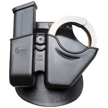 Fobus Combo Pouch Paddle Holster | Glock | 10mm/45 | OWB | Right Hand | Black