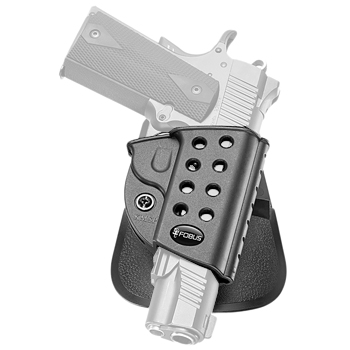 Fobus Evolution Paddle Holster | 1911 | 45 | OWB | Right Hand | Black