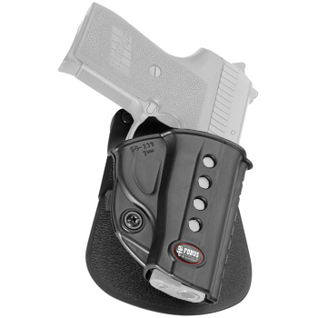 Fobus SG-PRO Fondina Paddle Per Sig Sauer 2340 Pro – Leggera 60g, Polimero RX-18, Ritenzione Passiva