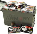 223 Remington (5.56x45mm) 55gr FMJ Wolf Performance Ammo in Wolf Box (1000 Rounds in 50 Cal AMMO CAN) NG