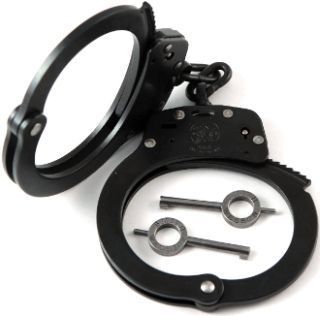 Smith & Wesson Lever Lock Handcuffs, Melonite Finish