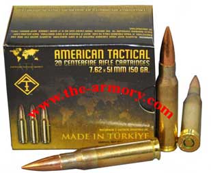 Buy This 308 Win (7.62x51mm) NATO 150 gr ATI Ammo for Sale