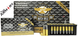22LR 40gr Aguila Match Rifle Ammo Box (50 rds)