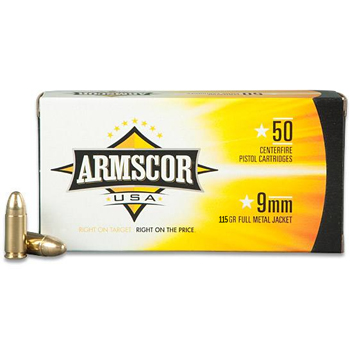 9mm Armscor 115gr FMJ FAC9-2N