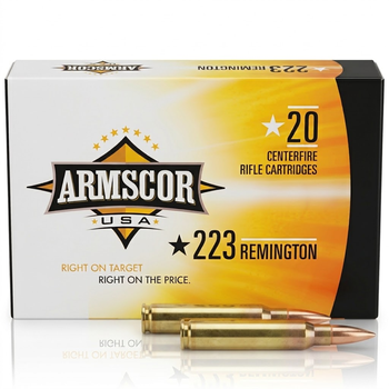 Buy This 223 Remington 55gr FMJ Armscor Precision Ammo for Sale