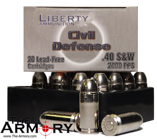 Buy This 40 S&W 60gr LA-CD Liberty Ammo for Sale