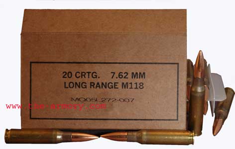 Buy This 308 Win (7.62x51mm) 175gr HPBT Lake City M118 Ammo for Sale