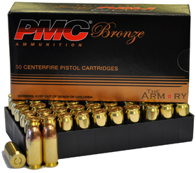 Buy This 9mm Luger (9x19mm) 124 gr FMJ PMC Ammo for Sale