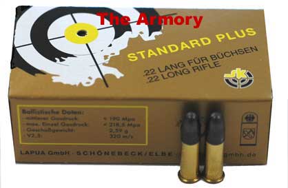 22LR 40gr SK Standard Plus Ammo Case (5000 rds)