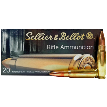 7.62x39 124gr FMJ Sellier & Bellot Ammo Brick (200 rds)