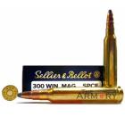 300 Winchester Magnum (7.62x67mm) 180gr SPCE Sellier & Bellot Ammo Box (20 rds)