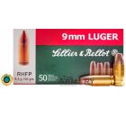 9mm Luger 100gr RHFP (Frangible) Sellier & Bellot Ammo Box (50 rds)