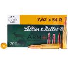 7.62x54R 180gr SP Sellier & Bellot Ammo Box (20 rds)