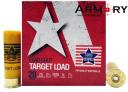 20 GA 2-3/4" Lead Shot Target Load #7-1/2 Target Shot (7/8oz) Stars and Stripes Ammo Box (25 rds)