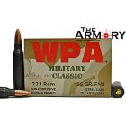 223 Remington (5.56x45mm) 55gr FMJ Wolf WPA MC Ammo Box (20 rds)