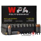 9mm Luger (9x19mm) 115gr FMJ Wolf WPA Polyformance Ammo Box (50 rds)