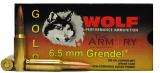 Buy This 6.5 Grendel 120gr Copper MPT Wolf Gold Ammo for Sale
