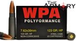 Buy This 7.62x39 123 gr HP Wolf Performance Ammo for Sale