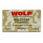 Buy This 9mm Luger (9x19mm) 124 gr FMJ Wolf MC Ammo for Sale