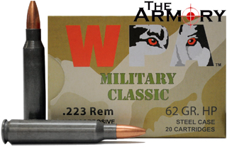 223 Remington (5.56x45) 62gr HP (Hollow Point) Wolf WPA MC Box (20rds)