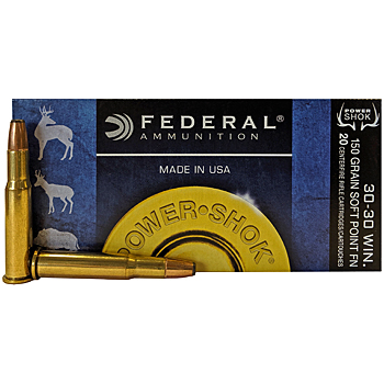 30-30 Winchester 150gr SP FN Federal Power-Shok Ammo Box (20 rds)
