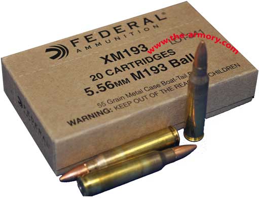 Buy This 223 Rem (5.56mm) Federal XM193, Lake City, 55 gr Box Ammo for Sale