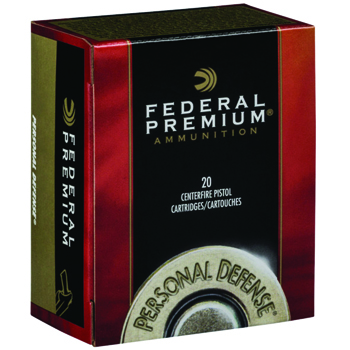 38 Spl 110gr Hydra-Shok Personal Defense Federal Ammo Box (20 rds)