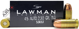 Speer Lawman 45 ACP 230gr TMJ